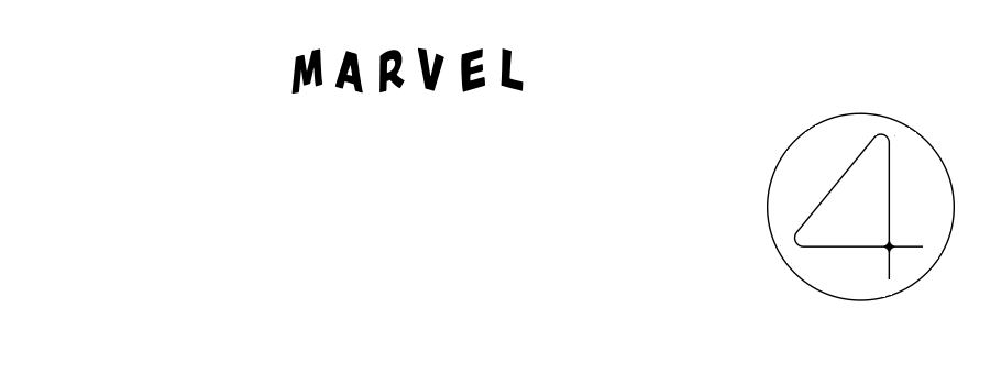 Logo filmu Fantastická 4: První kroky