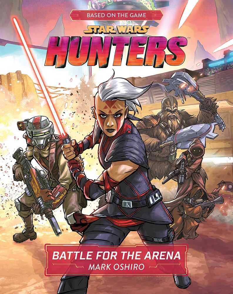 The cover of Star Wars: Hunters: Battle for the Arena.