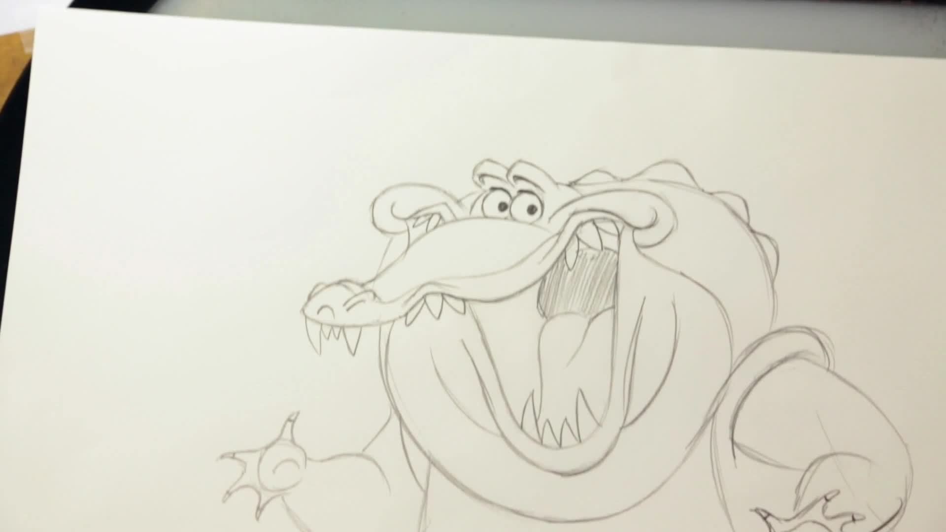 How to Draw Louis from the Princess and the Frog - Disney Insider