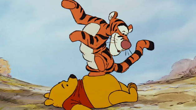 Tigger Pounces - Clip - The Many Adventures of Winnie the Pooh