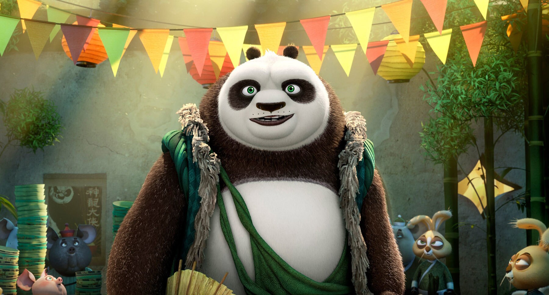 Panda Li (voiced by Bryan Cranston) the movie "Kung Fu Panda 3"
