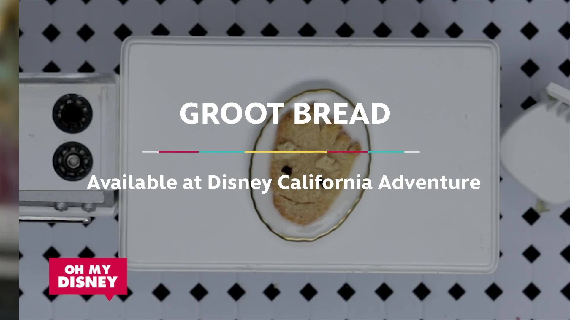 Tiny Food Groot Bread | Sketchbook by Oh My Disney