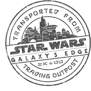 Transported from Galaxy's Edge logo