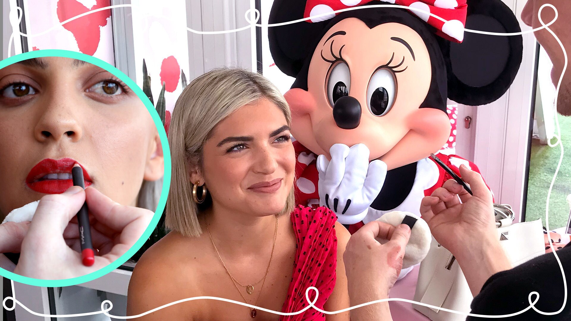 Minnie Style Makeup with Mane Addicts | Disney Style