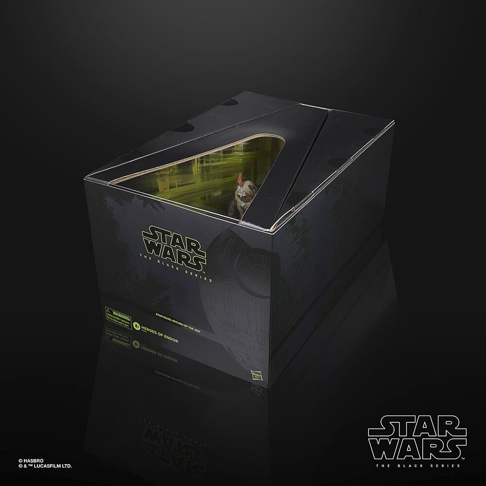 Star Wars: The Black Series Heroes of Endor Figure Set box