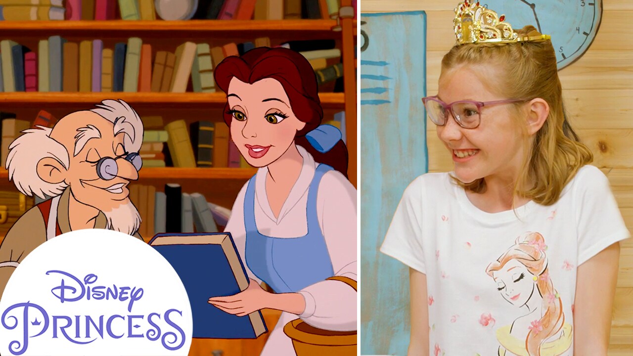 Back to School with Belle! | Disney Princess