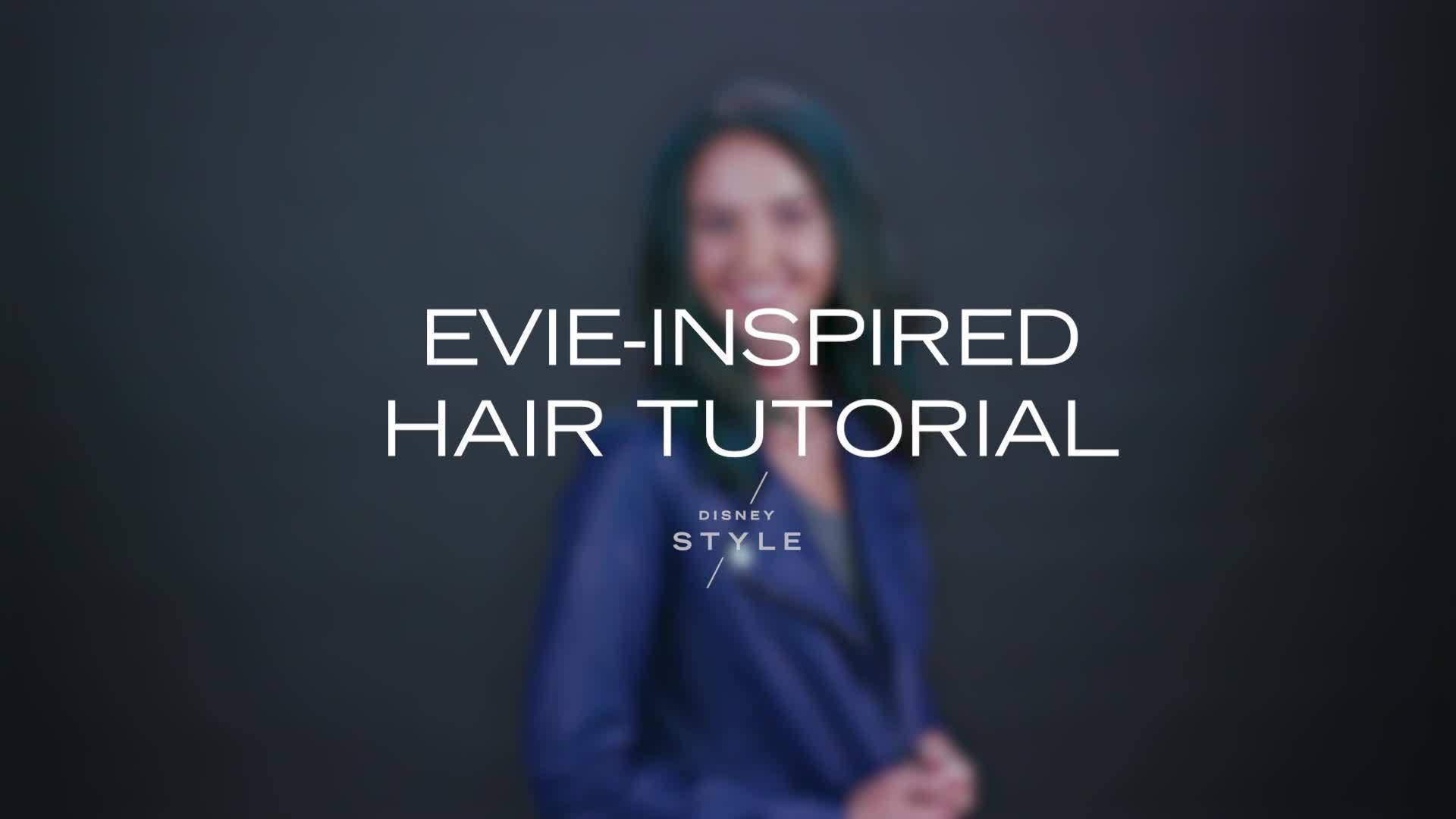 Evie-Inspired Hair Tutorial from Descendants 2 | Disney Style
