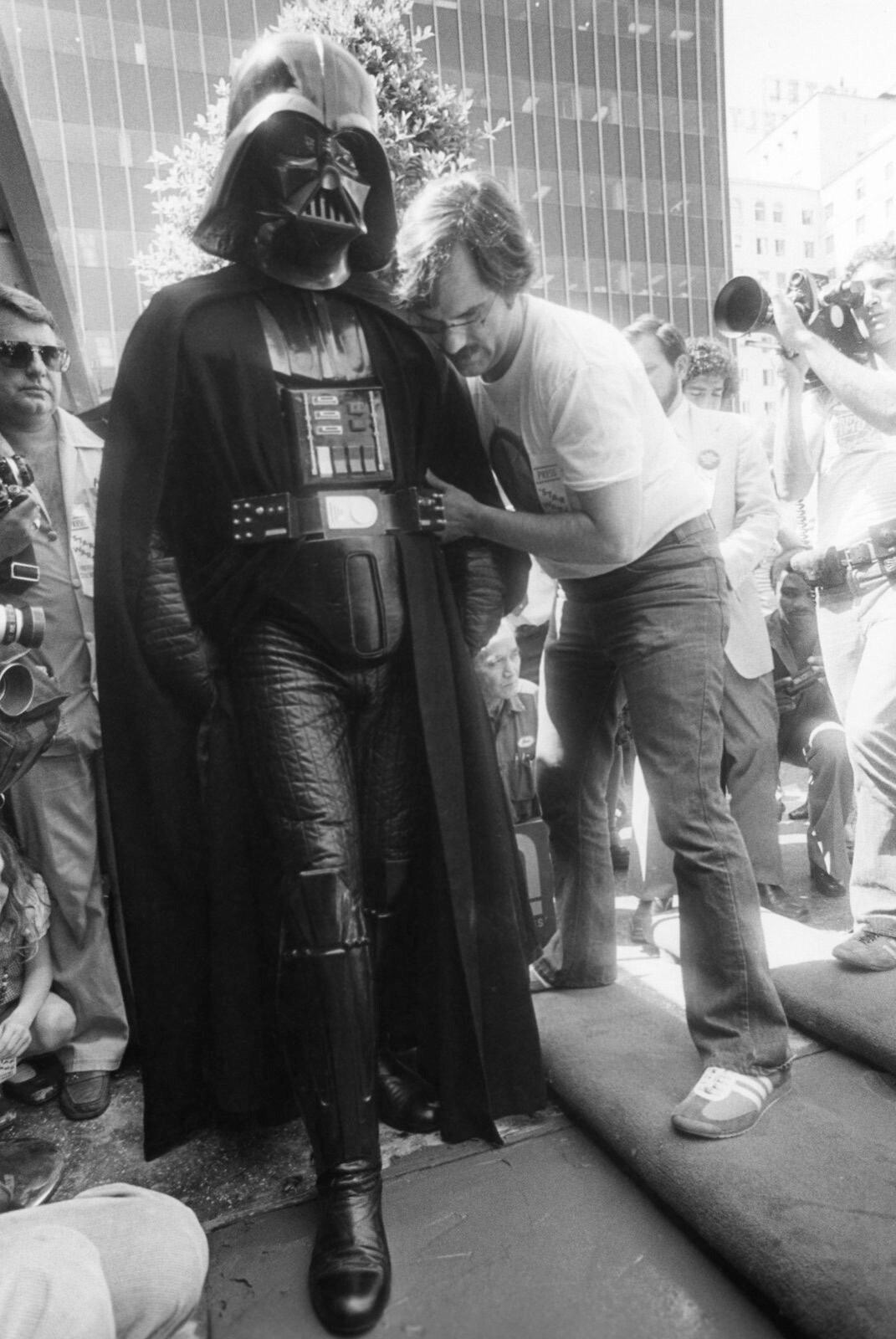 Charley Lippincott and Darth Vader