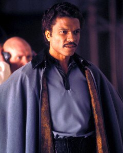 Billy Dee Williams as Lando Calrissian