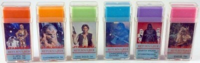 Return of the Jedi erasers