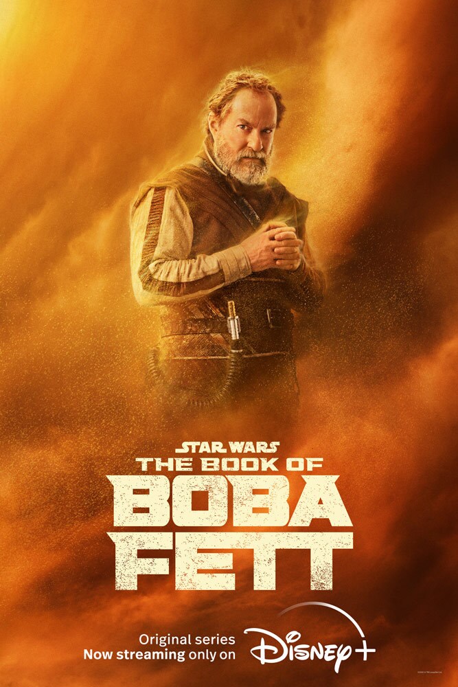 Lortha Peel from The Book of Boba Fett character poster.