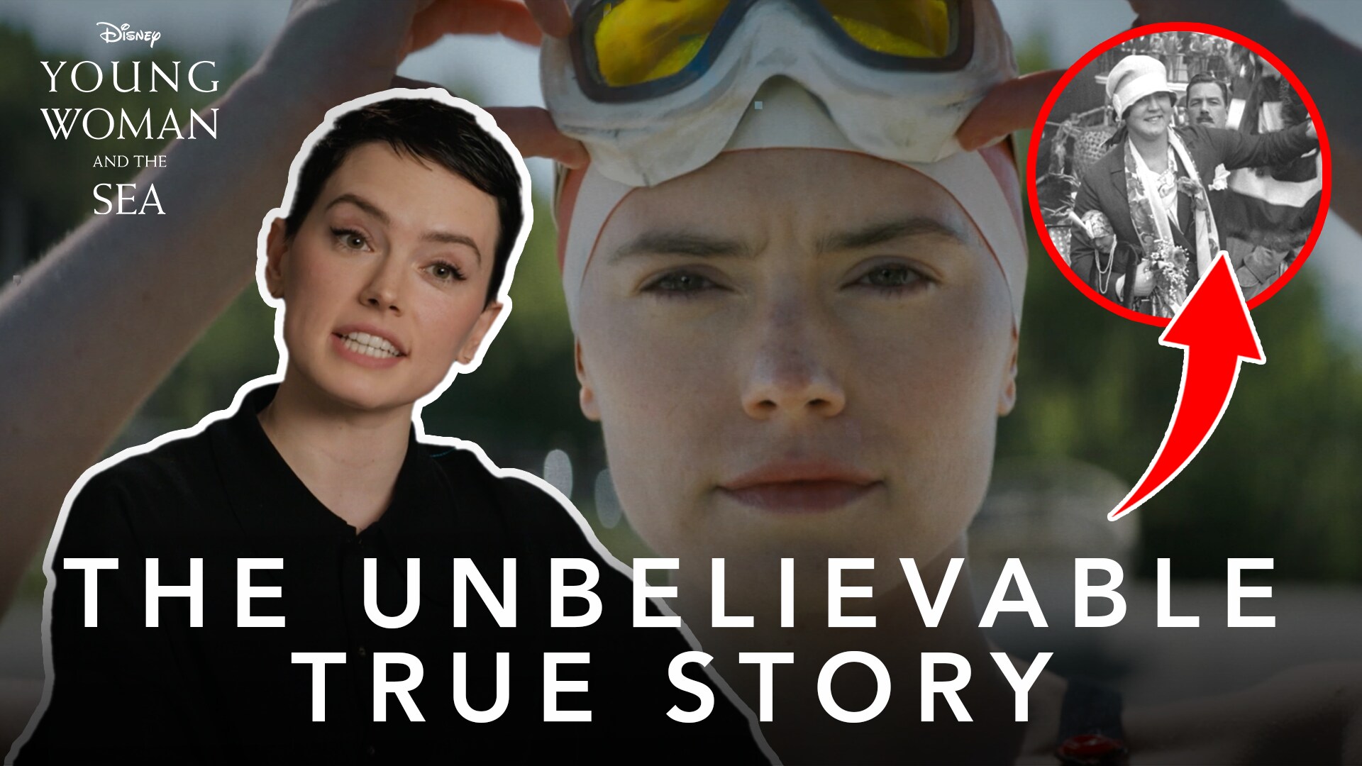 Young Woman and the Sea | The Unbelievable True Story