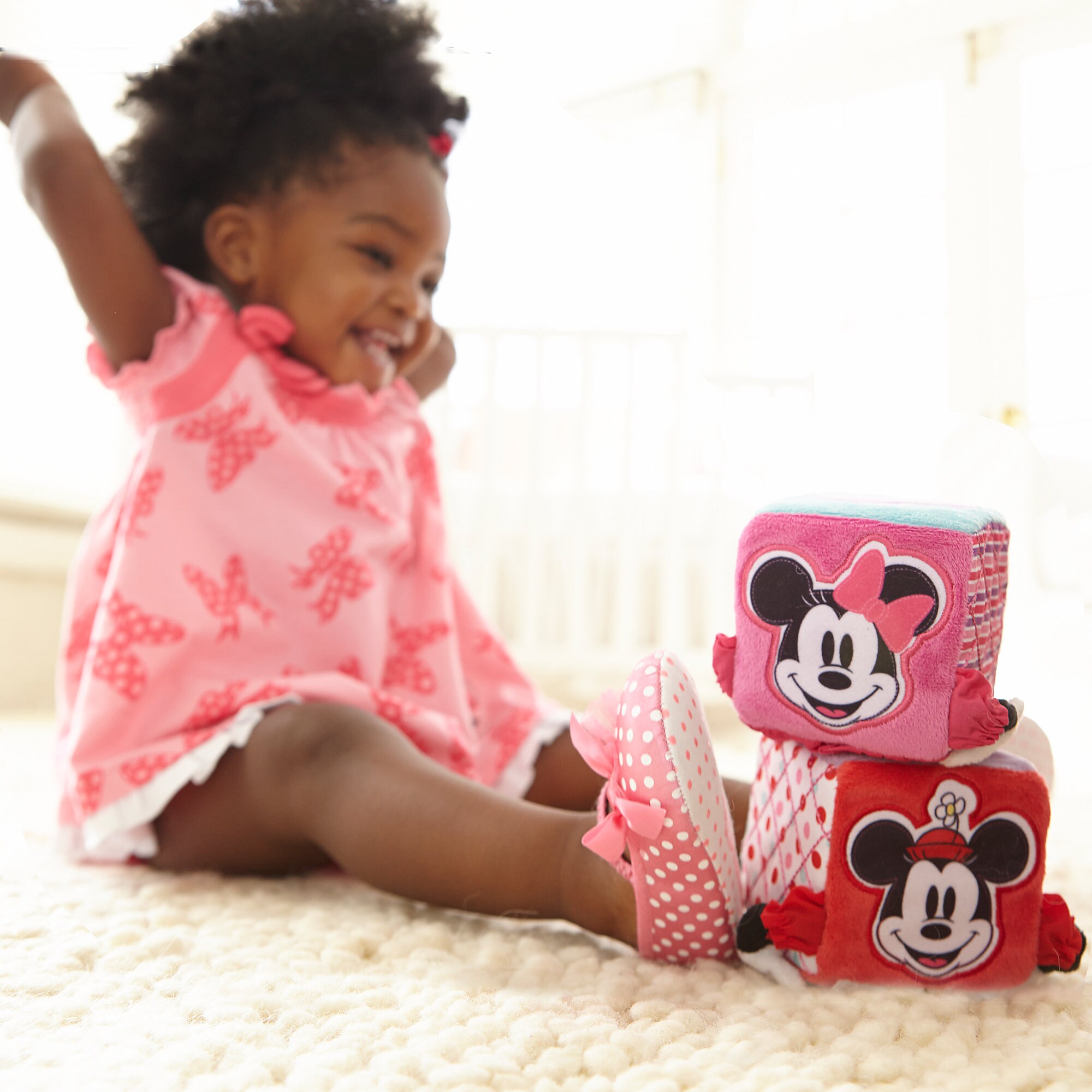 Minnie Mouse Soft Blocks for Baby
