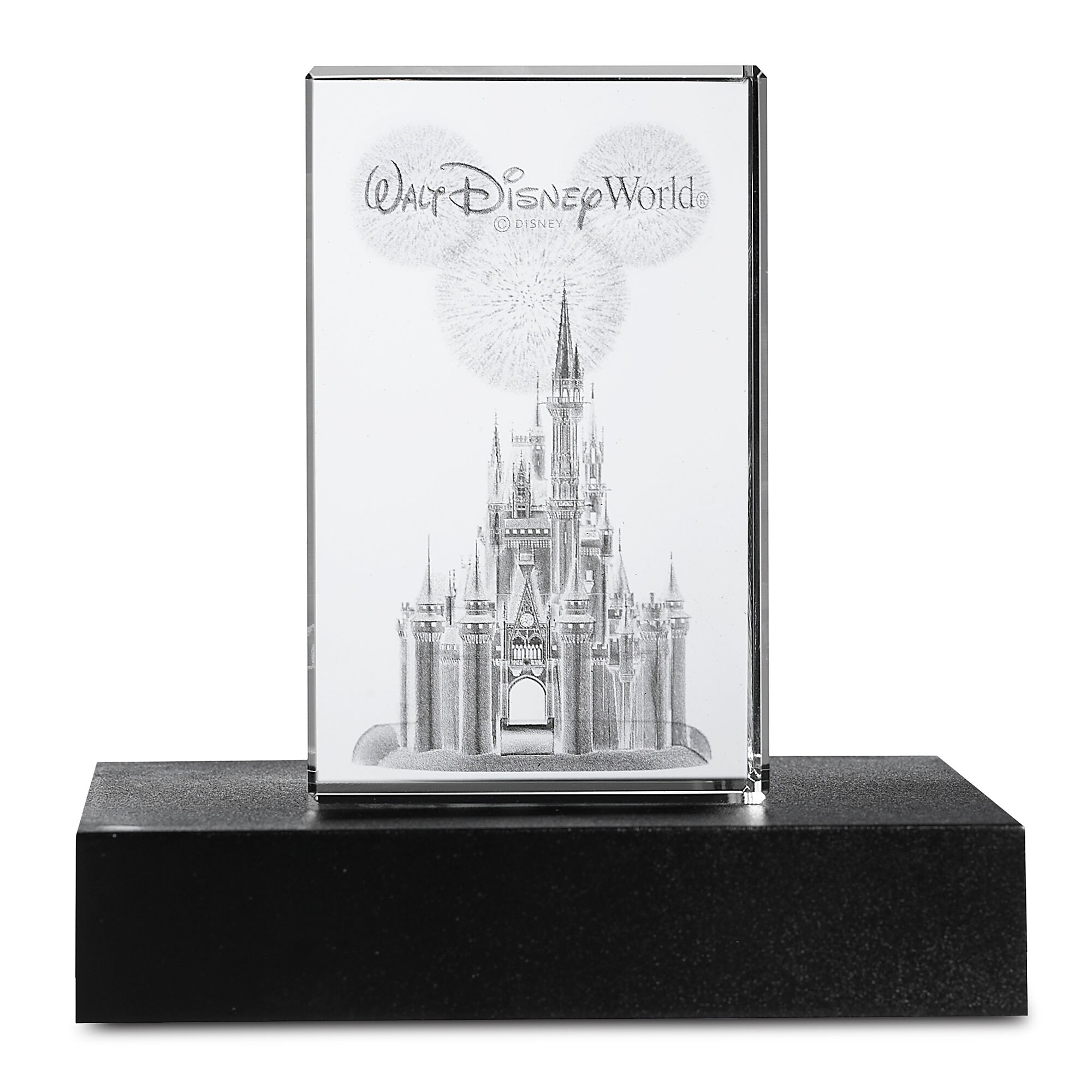 Cinderella Castle Laser Cube by Arribas - Walt Disney World