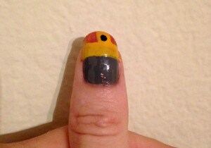 Chopper nail art 3