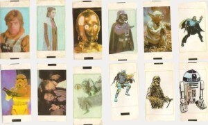 Lyons Maid Star Wars lollipop stickers