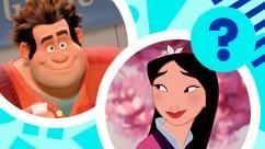 Wreck-It Ralph and Mulan.