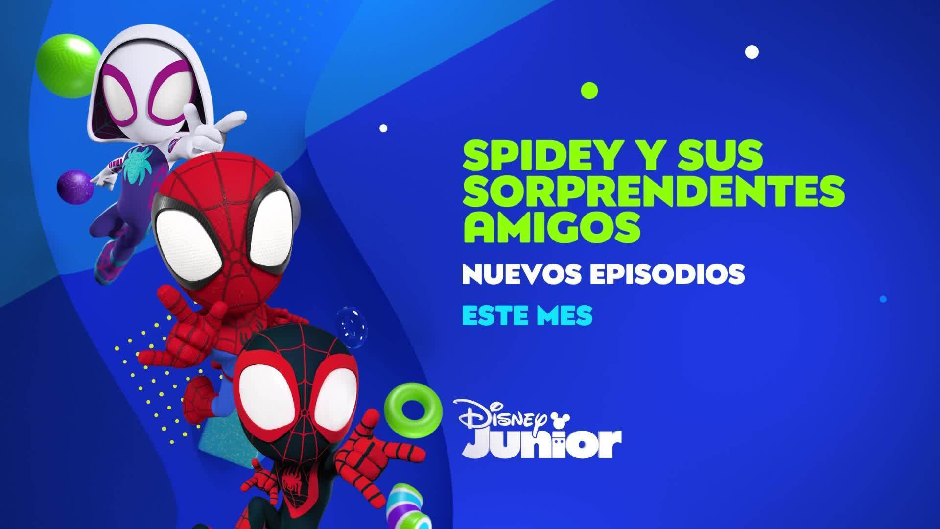 Spidey y sus sorprendentes amigos aterrizaron en Disney Junior