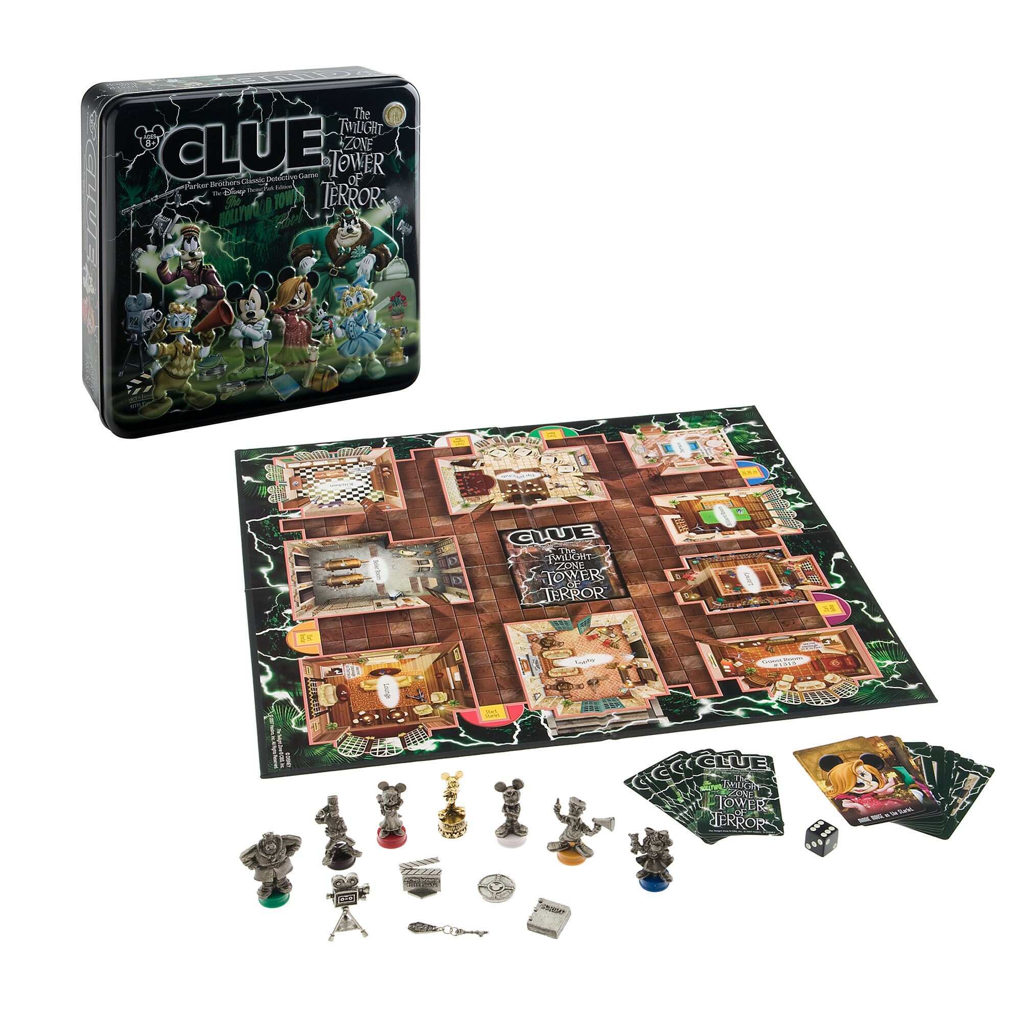 Clue® The Twilight Zone Tower of Terror™ Disney Theme Park Edition Game