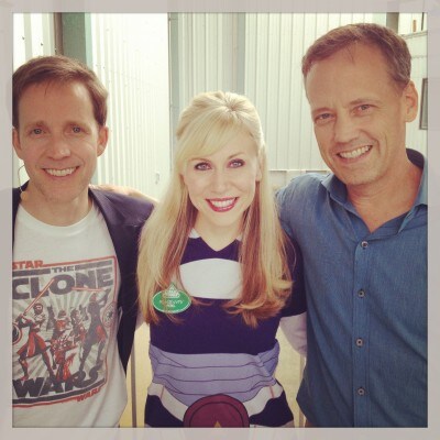 We had an amazing Celebrity guest the first weekend, Dee Bradley Baker! I love these two guys!