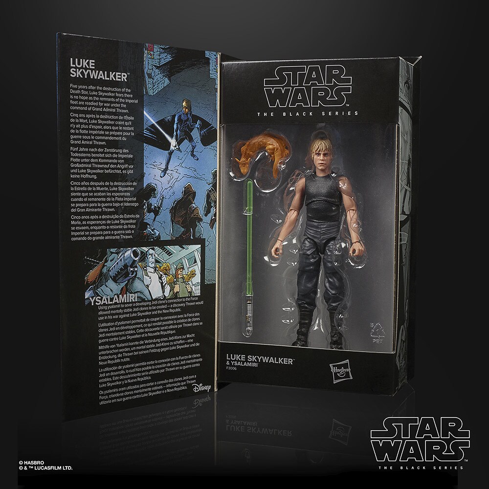 Hasbro’s Black Series Luke Skywalker (Star Wars: Heir to the Empire) box