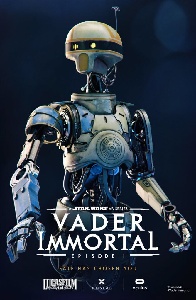 ZO-E3 Vader Immortal SDCC poster