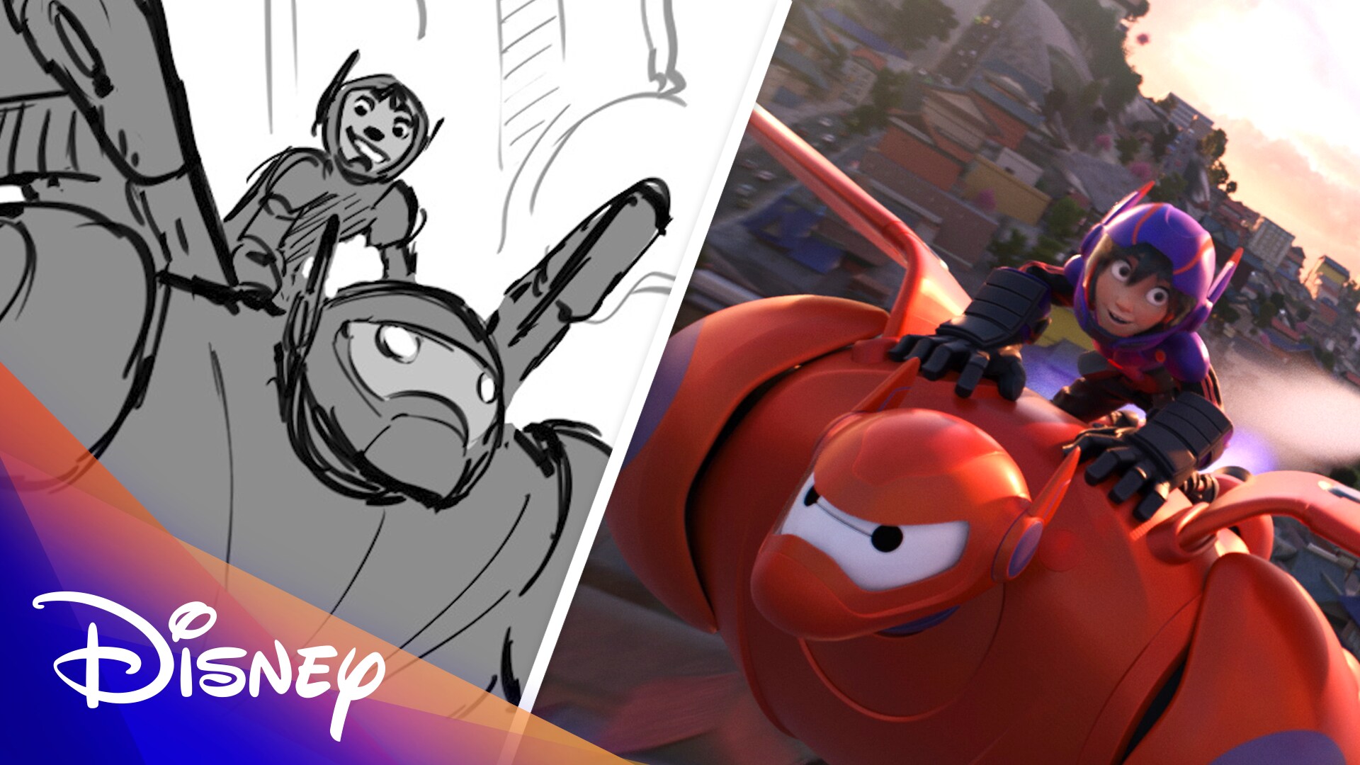 Big Hero 6 Side by Side | Disney