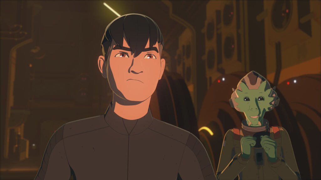 Kaz and Neeku in Star Wars Resistance.