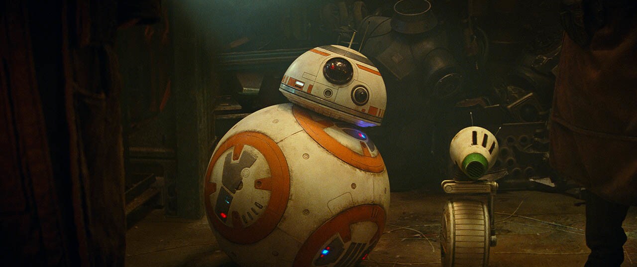 BB-8 and D-O in The Rise of Skywalker.