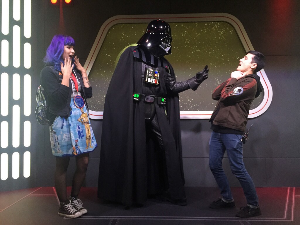Darth Vader at Launch Bay