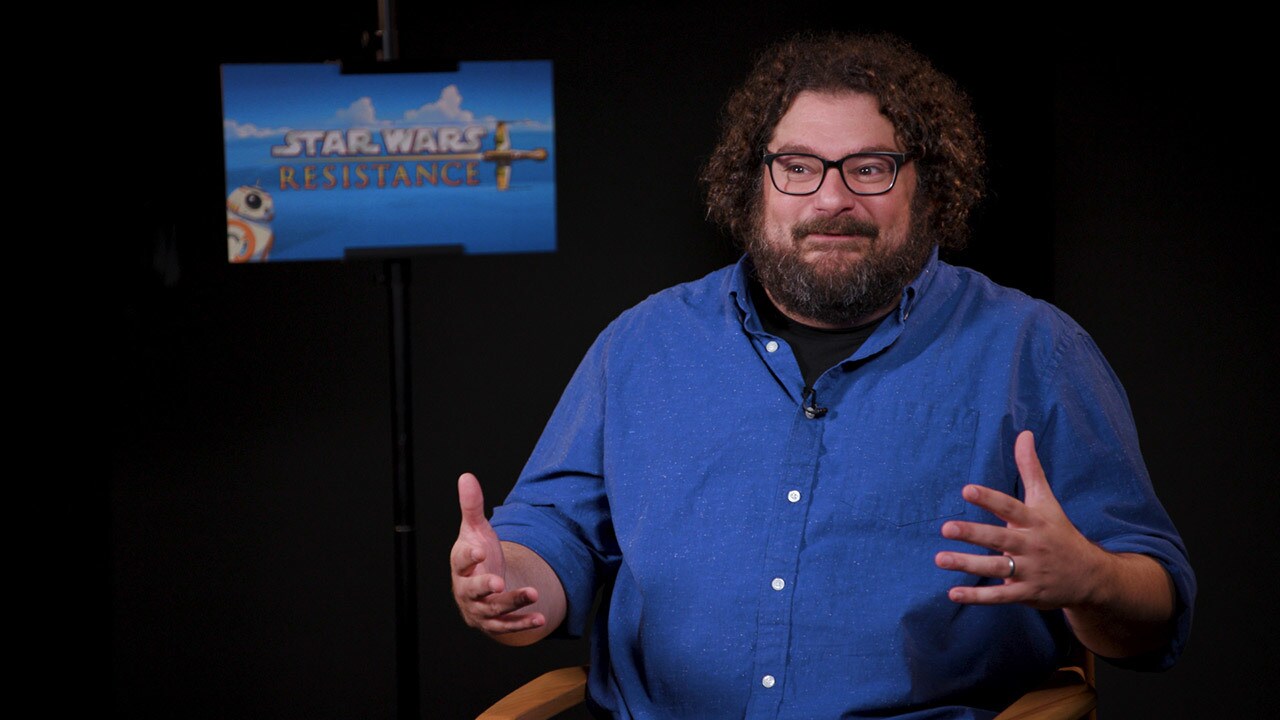 Bobby Moynihan talks about his role in Star Wars Resistance.