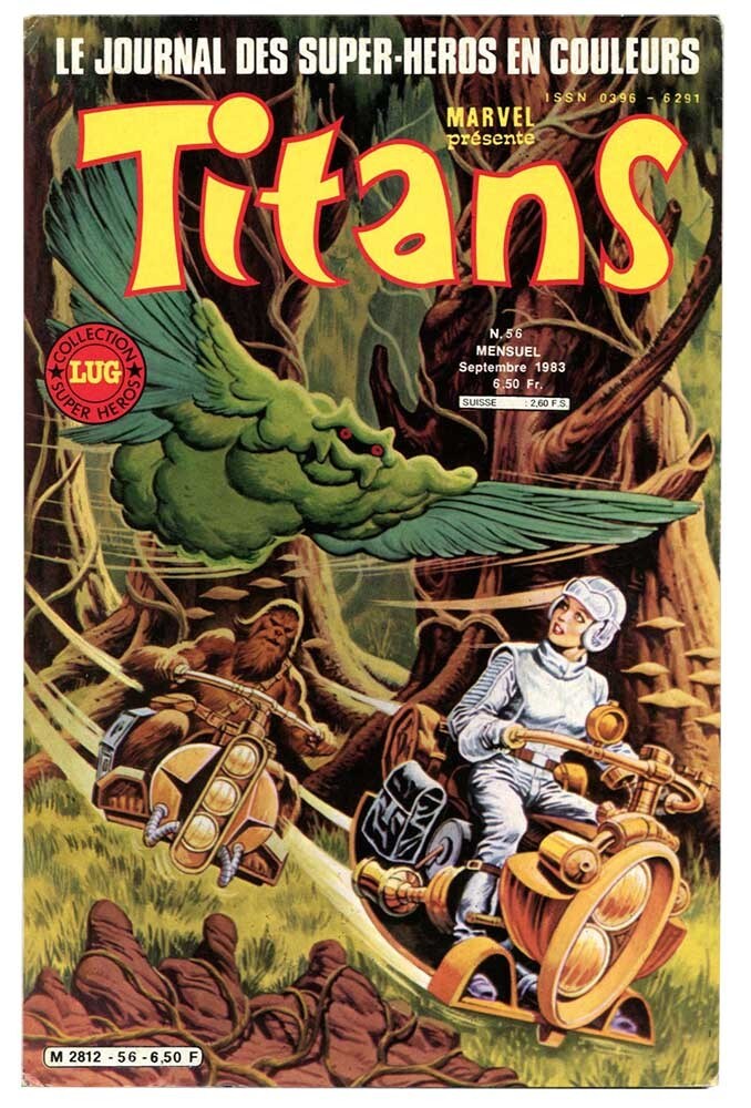 Titans #56, Sept 1983 - Marvel Star Wars comic
