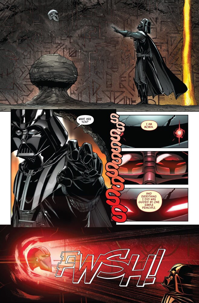 Darth Vader #22 - Darth Vader and Momin's helmet