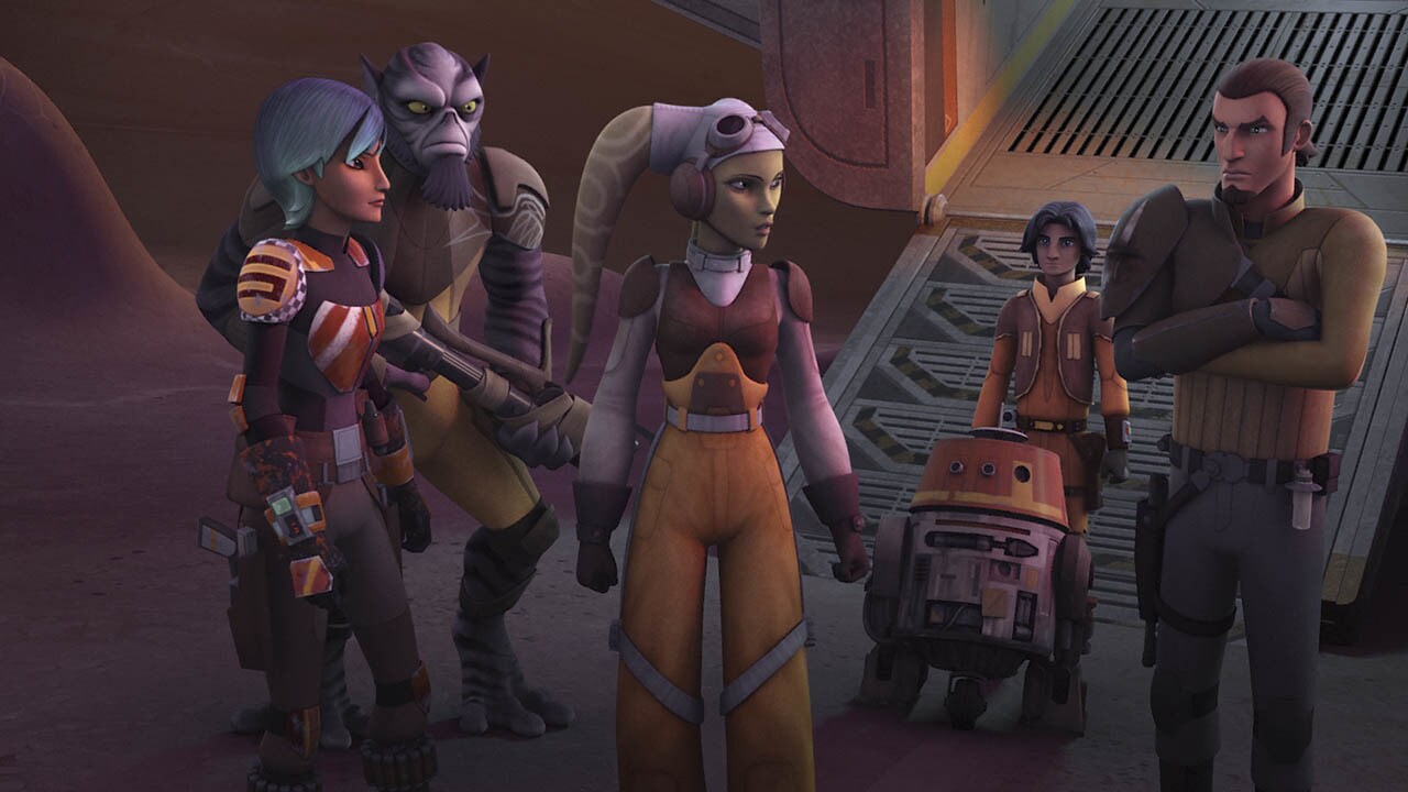 Hera and the Ghost crew