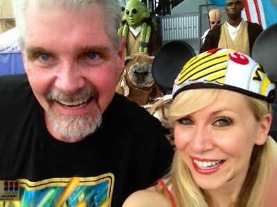 Tom Kane, the voice of Yoda, came the last weekend!