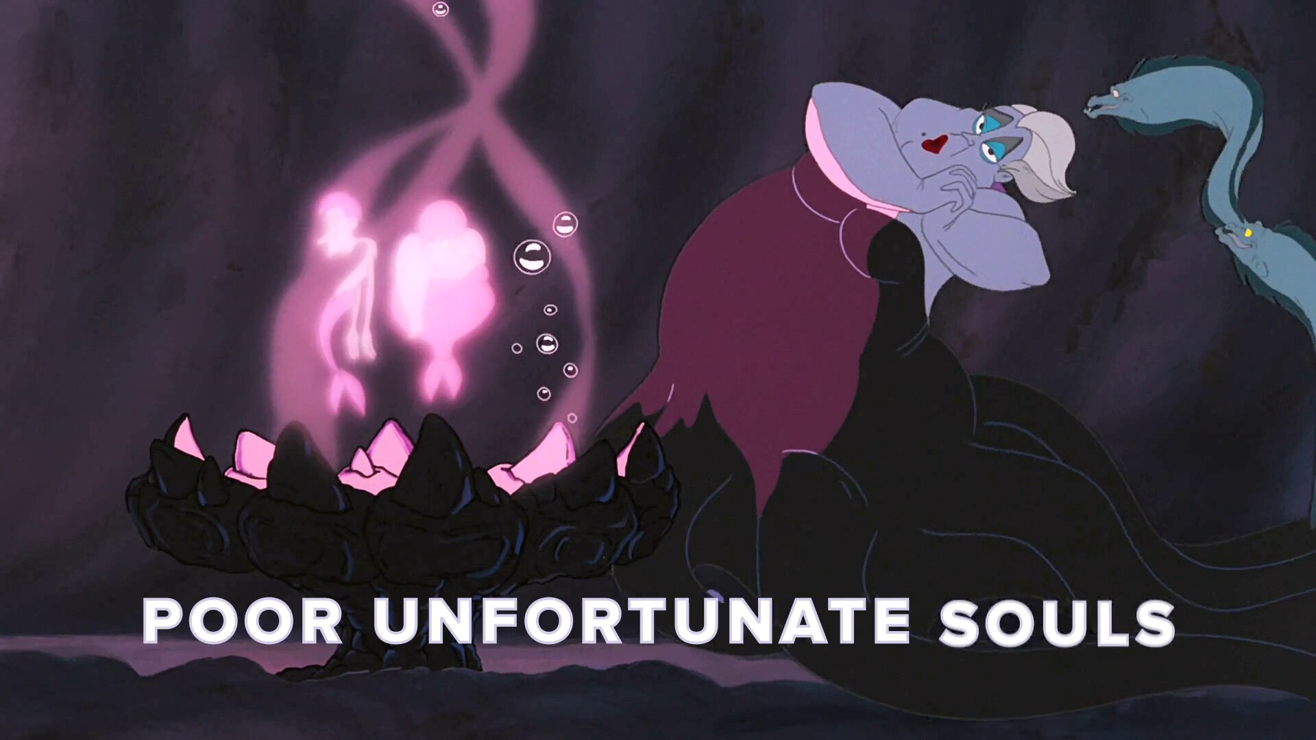 The Little Mermaid Lyric Video | Poor Unfortunate Souls | Sing Along