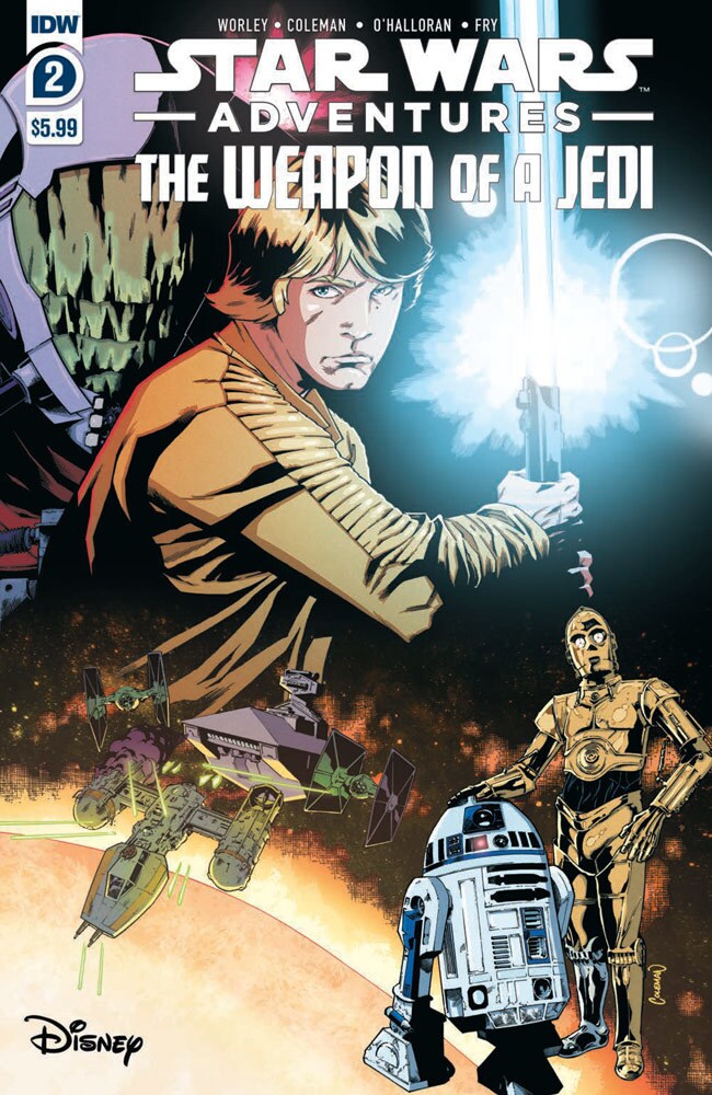 Star Wars Adventures: The Weapon of a Jedi #2 preview 1