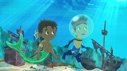 Look Out...Never-Sharks! / The Monkey Pirate King
