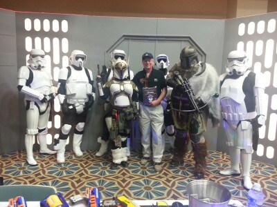 John Dak Morton with the 501st