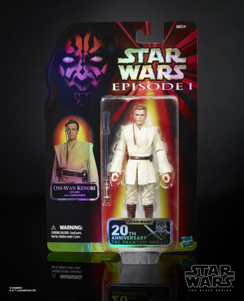 Hasbro The Black Series Padawan Obi-Wan in Pack