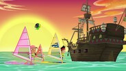 Captain Quixote/Captain Hook's Crocodile Crew