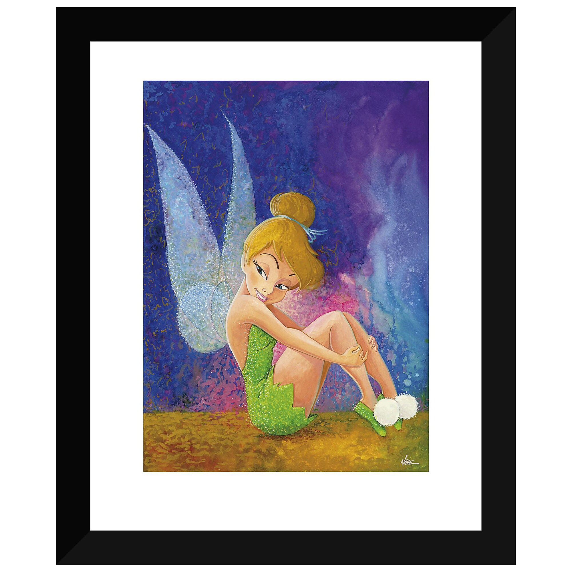 Tinker Bell ''Tink Sitting'' Giclée by Randy Noble