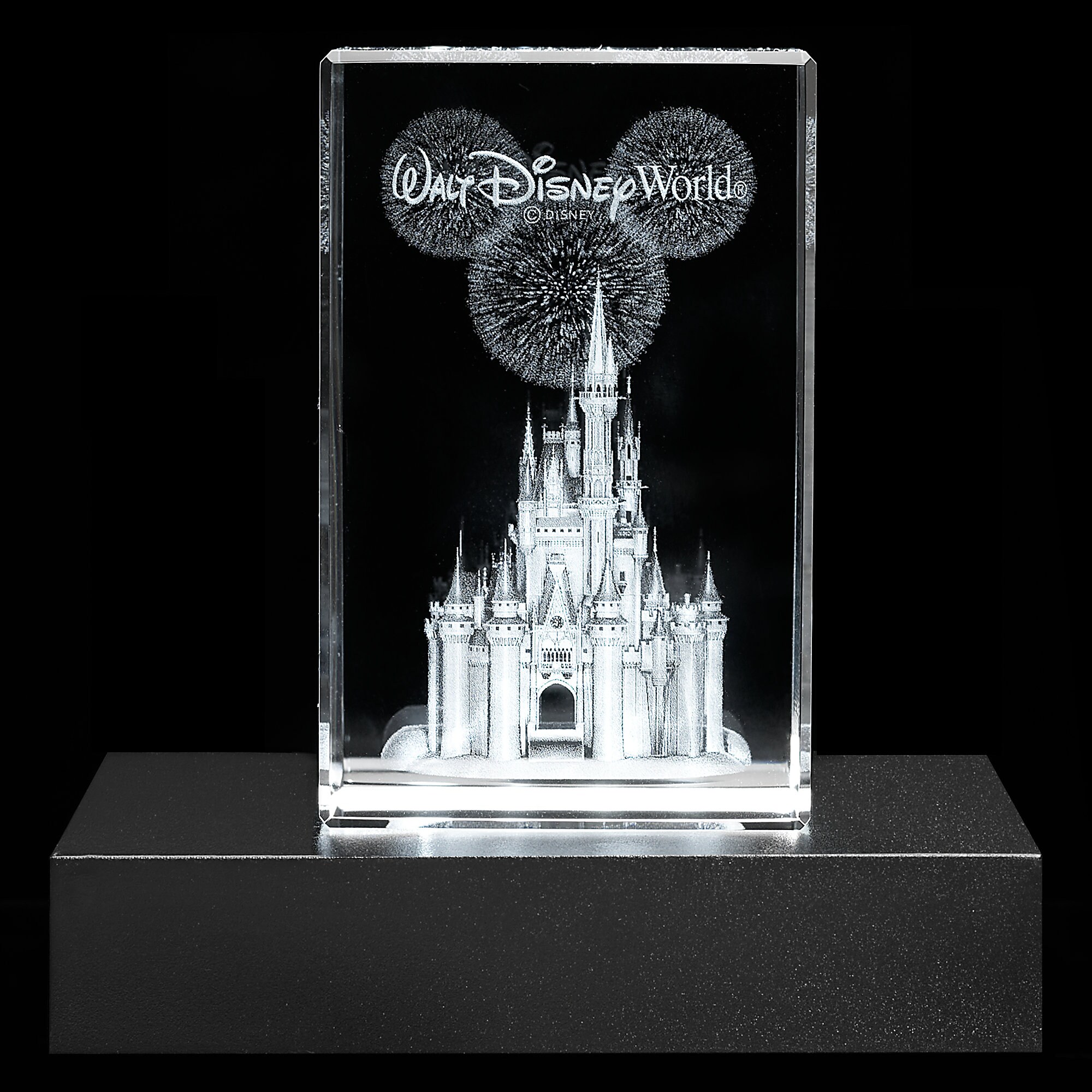 Cinderella Castle Laser Cube by Arribas - Walt Disney World
