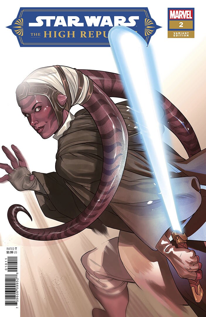 Marvel's Star Wars: The High Republic issue 2 variant cover by Rachael Scott
