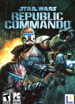 Star Wars: Republic Commando game cover.