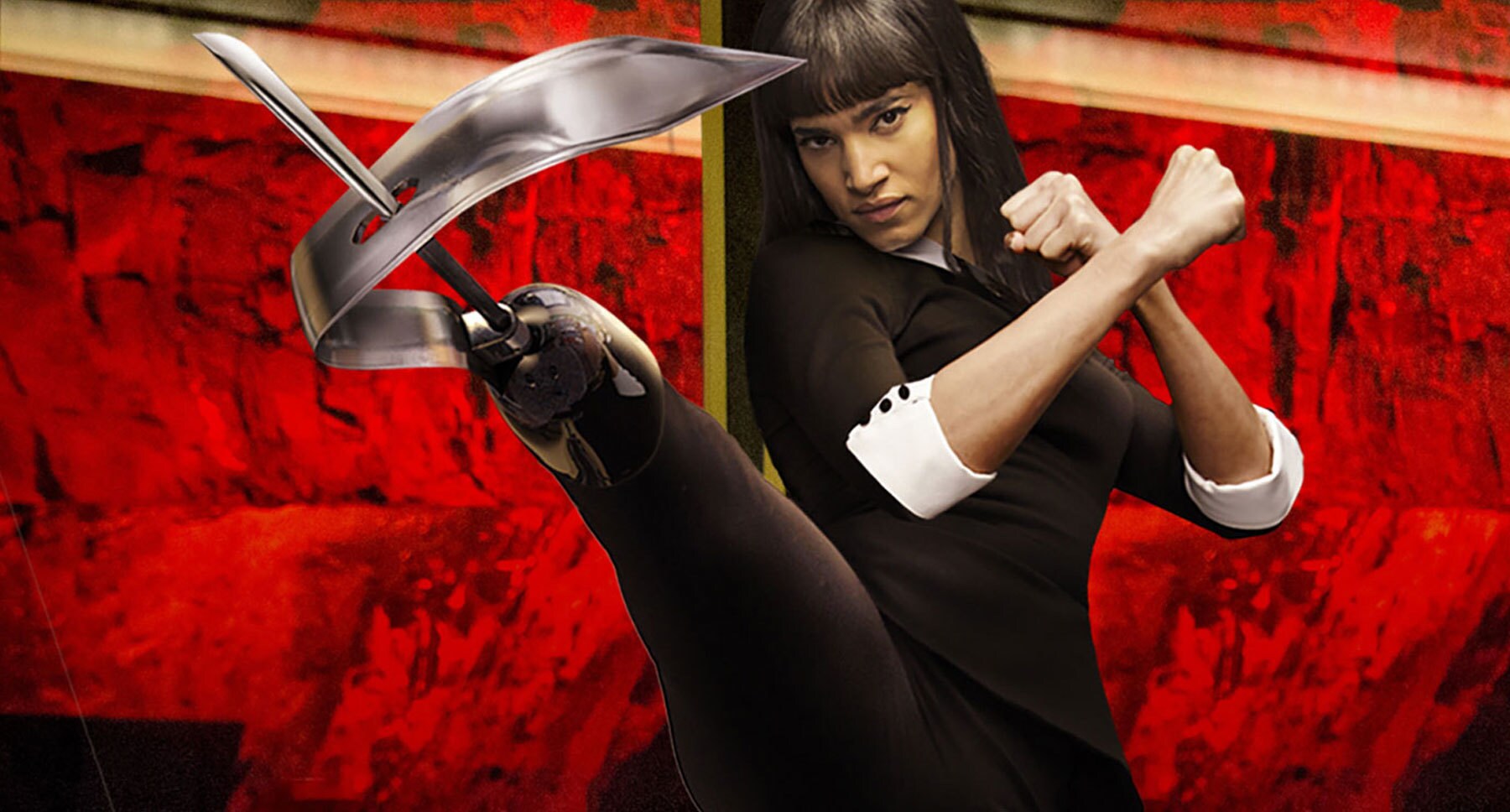 Sofia Boutella (as Gazelle) in Kingsman: The Secret Service