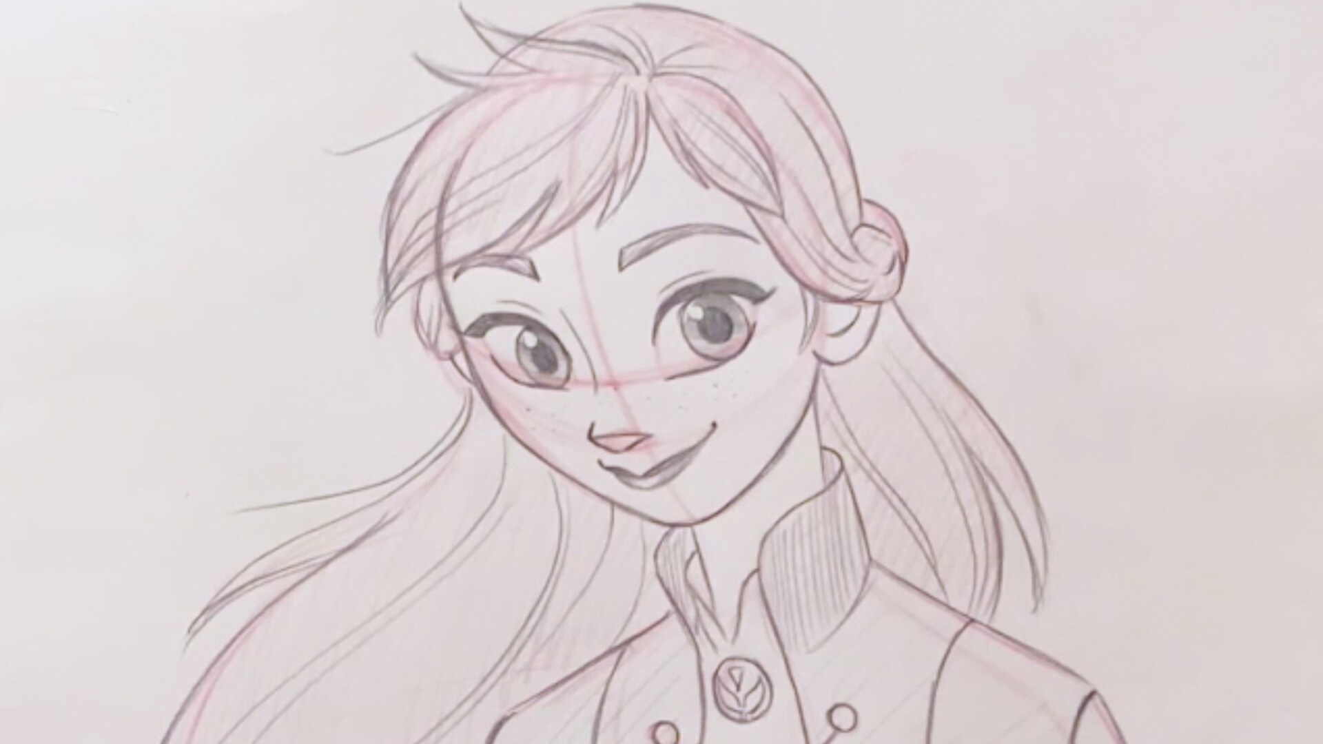 How to draw Elsa and Anna with easy step by step tutorials
