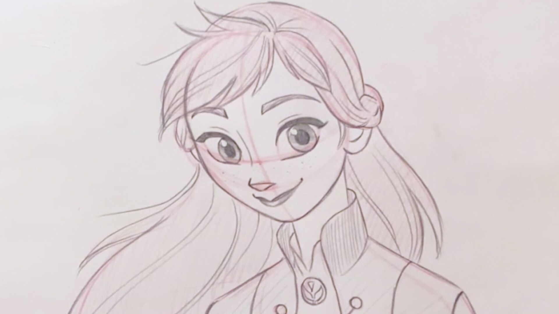 How to Draw Anna From Frozen 2
