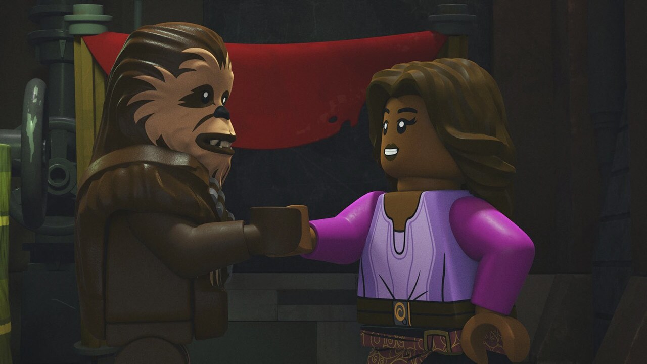 A scene from “The Chase with Han/The Escape with Chewbacca”