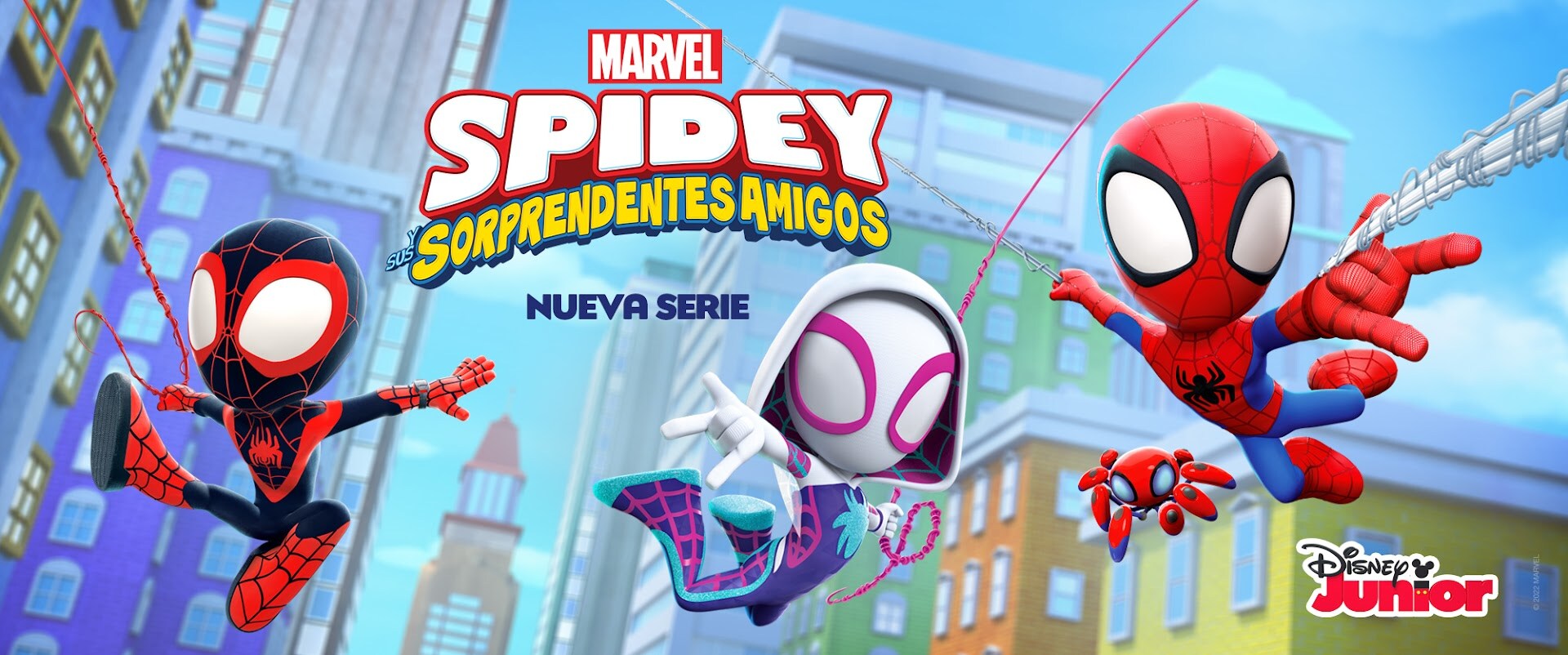 Spidey busca y encuentra con tapitas de Spidey y sus increibles amigos  Disney Marvel